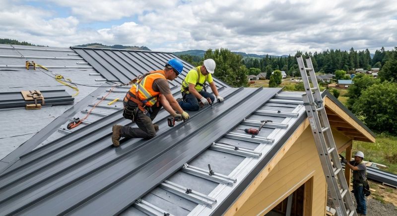 Sheet Roofing Installation in Sandy Hook, CT