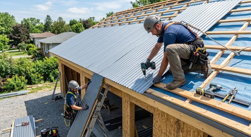 Sheet Roofing Installation in Trumbull, CT