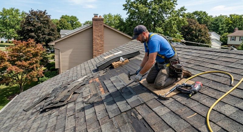 Shingles Repair in Milford, CT