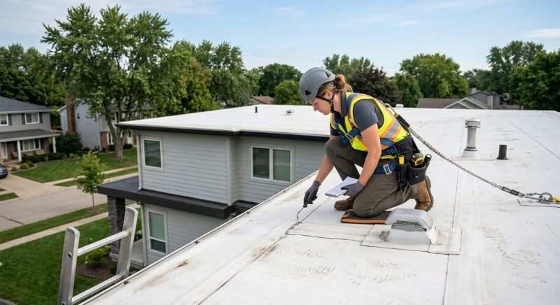 Single Ply Roof Inspection in New Haven County, CT