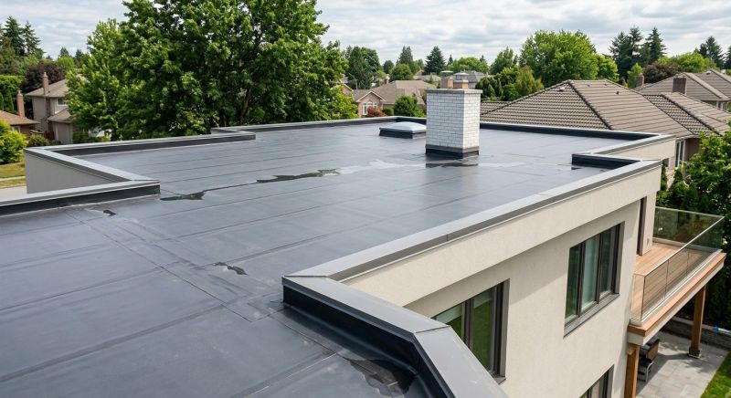 Single Ply Roof Installation in Clinton, CT