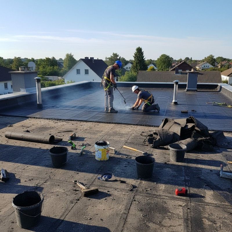 Single Ply Roof Repair in Durham, CT