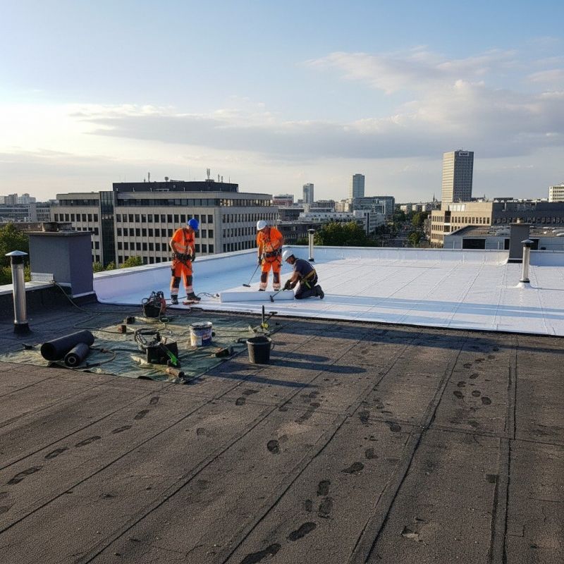 Single Ply Roof Repair in Monroe, CT