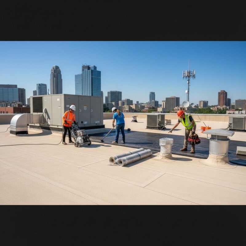 Single Ply Roof Repair in Orange, CT