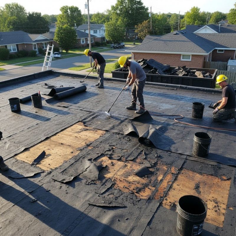 Single Ply Roof Repair in Plymouth, CT