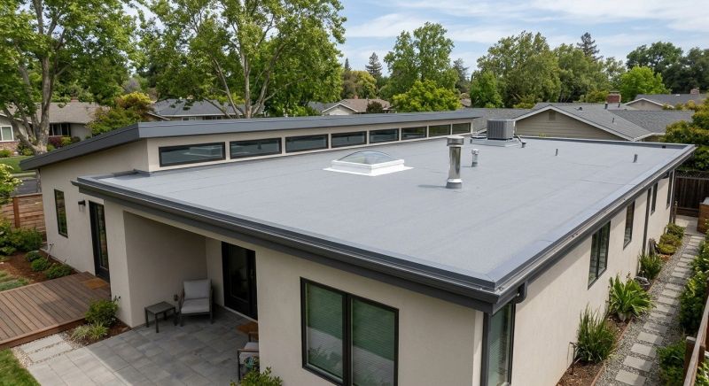 Single Ply Roof Replacement in Roxbury, CT