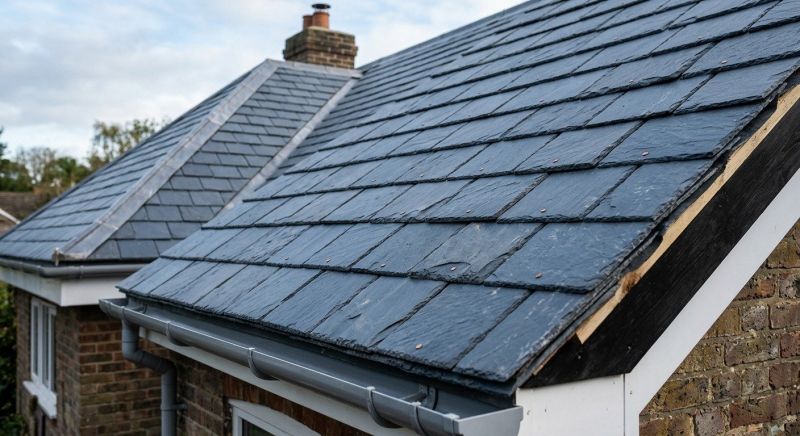 Slate Roof Construction in North Branford, CT