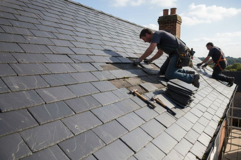 Slate Roof Repair in Woodbridge, CT