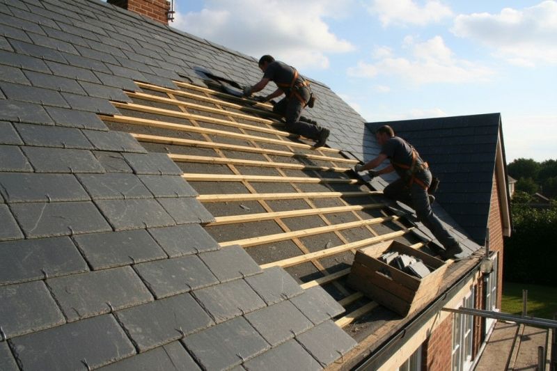 Slate Roof Replacement in Middlebury, CT