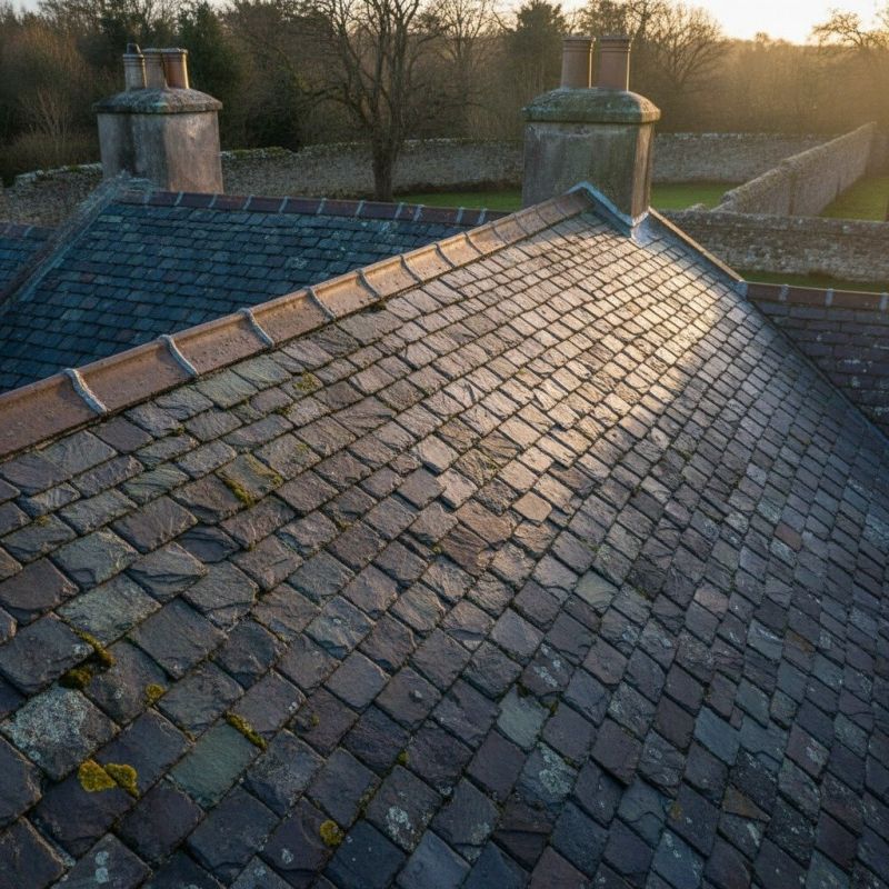 Slate Roof Replacement in Plainville, CT