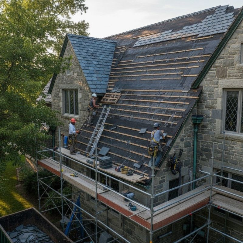 Slate Roof Replacement in Southington, CT
