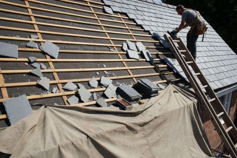 Slate Roof Replacement in Terryville, CT