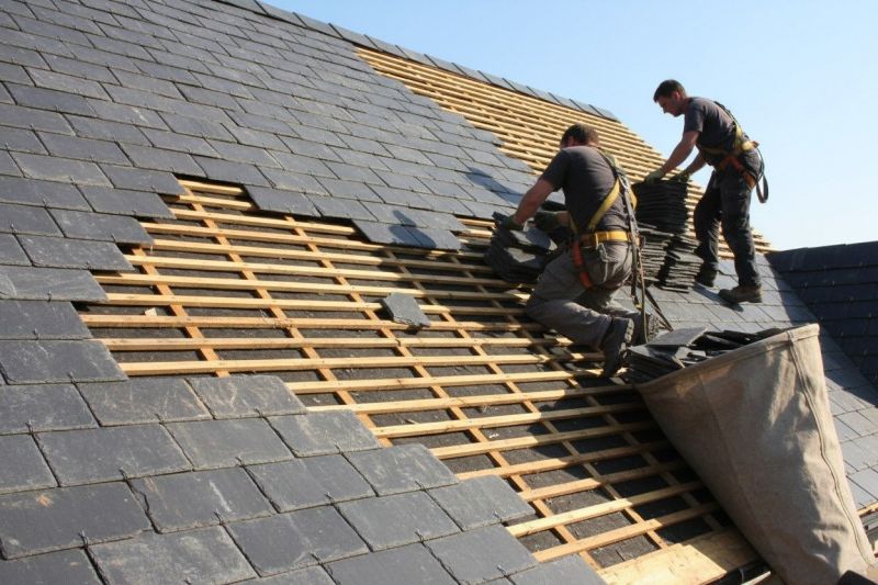 Slate Roof Replacement in Terryville, CT