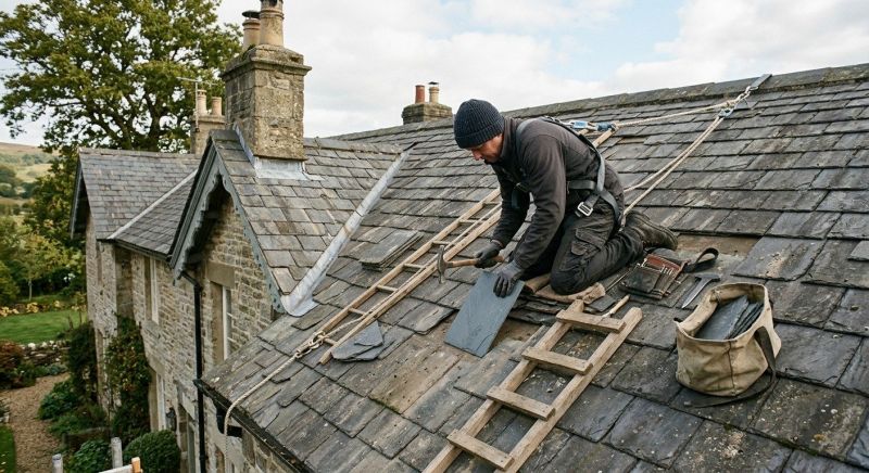 Slate Shingles Repair in Bristol, CT