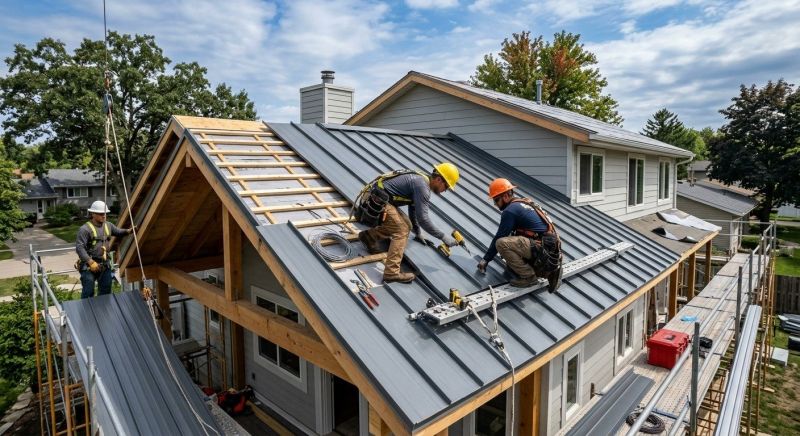 Steel Roof Installation in New Haven County, CT