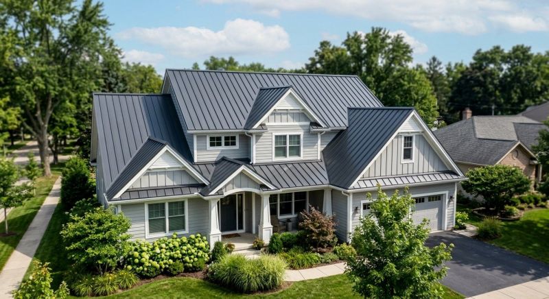 Steel Roof Replacement in Bethel, CT