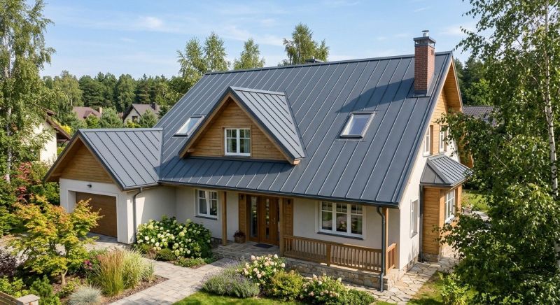 Steel Roof Replacement in Madison, CT