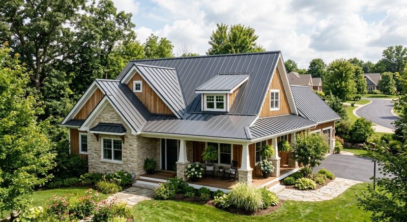 Steel Roof Replacement in Monroe, CT
