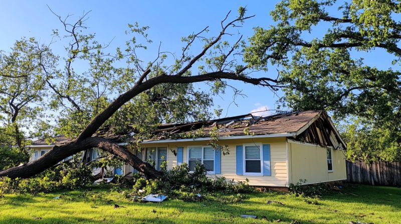 Storm Damage Roof Repair in Branford, CT
