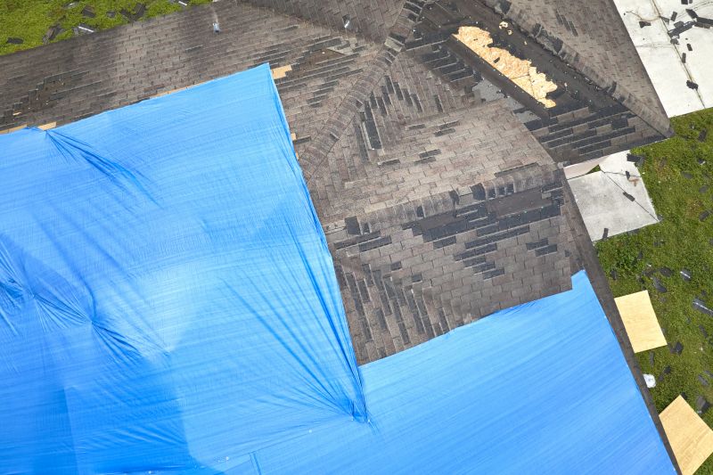 Storm Damage Roof Tarping in New Haven County, CT
