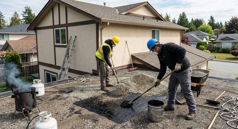 Tar And Gravel Roof Repair in Meriden, CT