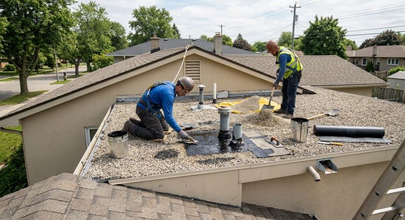 Tar And Gravel Roof Repair in Monroe, CT