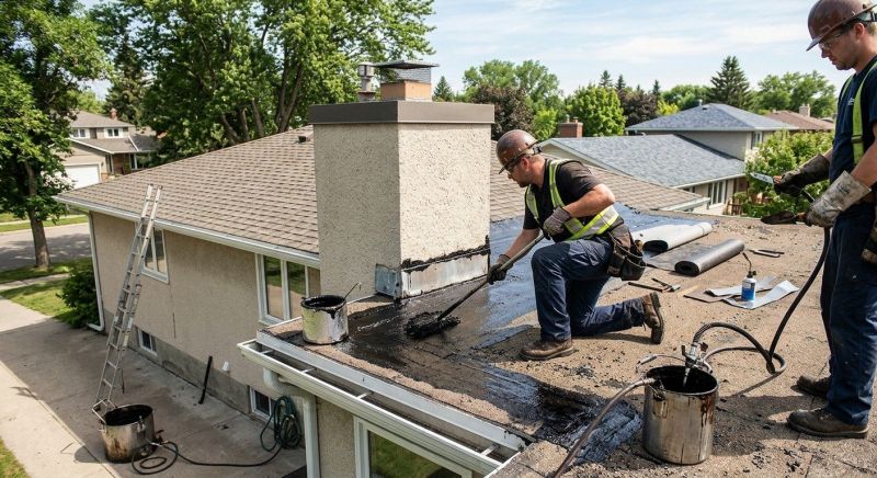 Tar And Gravel Roof Repair in Waterbury, CT