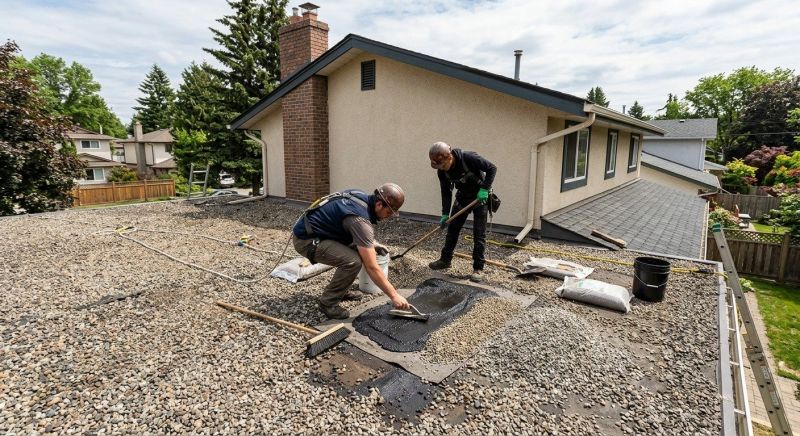 Tar Roof Repair in Branford, CT