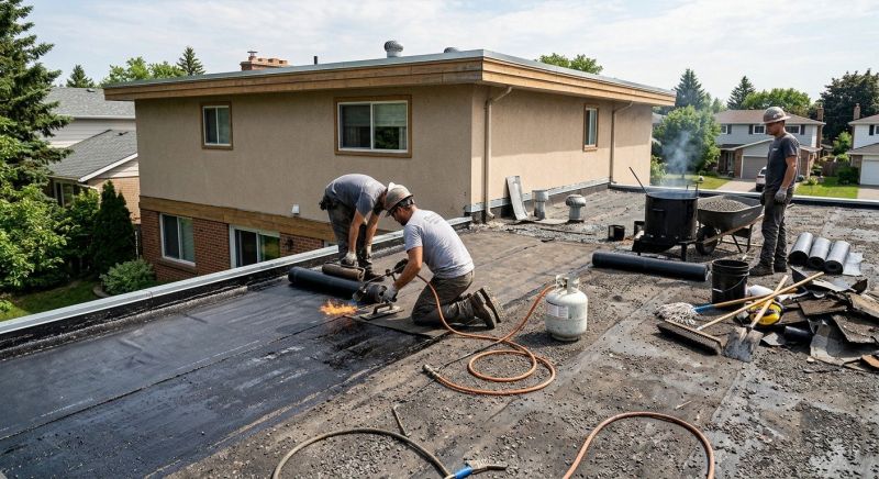 Tar Roof Repair in East Berlin, CT