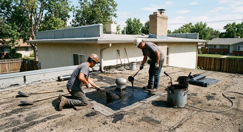 Tar Roof Repair in Easton, CT