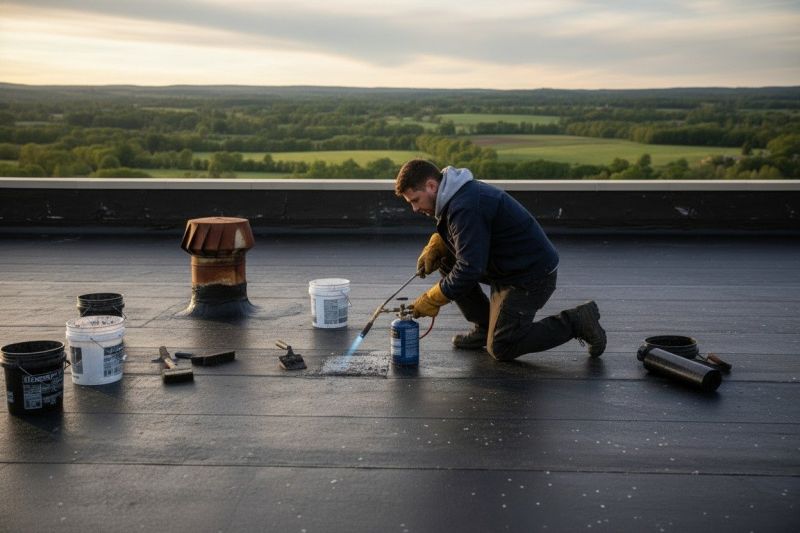 Tar Roof Repair in Milford, CT