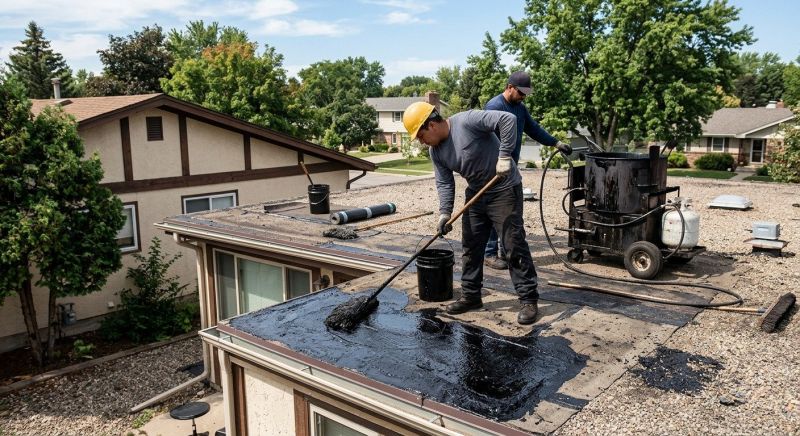 Tar Roof Repair in North Branford, CT