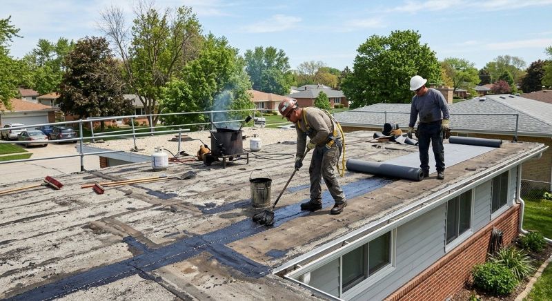 Tar Roof Repair in Roxbury, CT