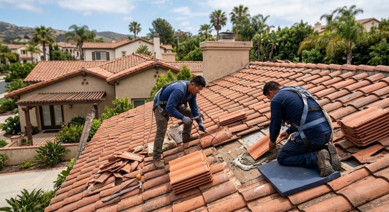 Tile Roof Repair in Southington, CT