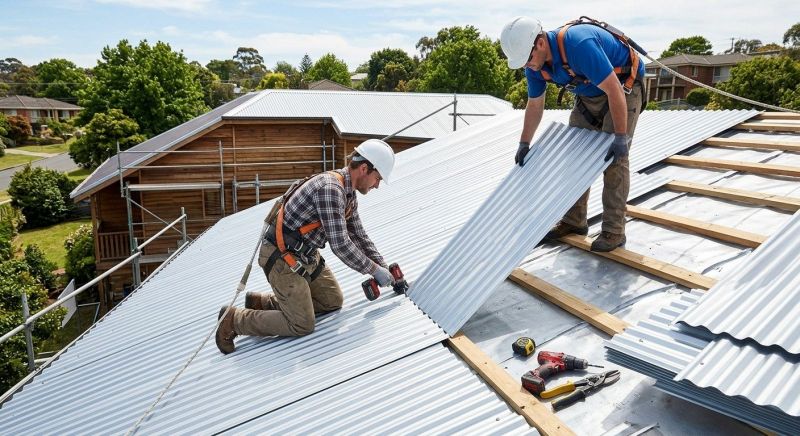 Tin Roof Installation in Durham, CT
