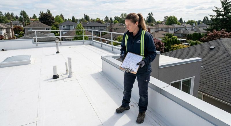 Tpo Roof Inspection in New Haven County, CT
