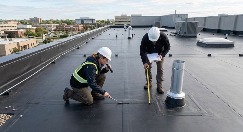 Tpo Roof Inspection in New Haven County, CT