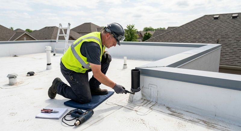 Tpo Roof Inspection in New Haven County, CT