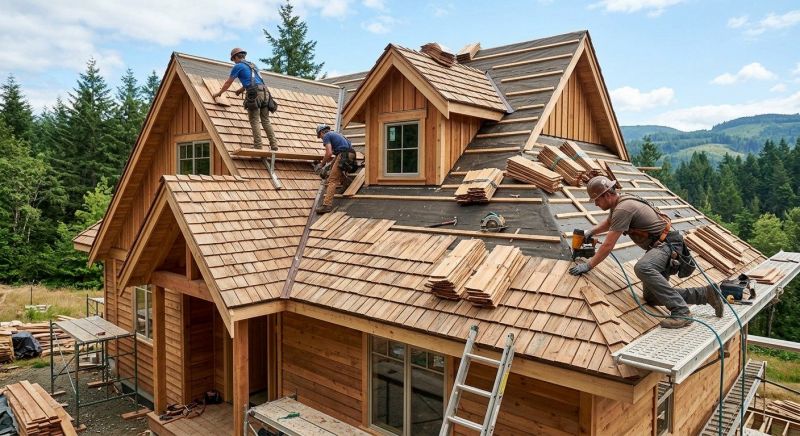 Wood Roofing Installation in Cheshire, CT