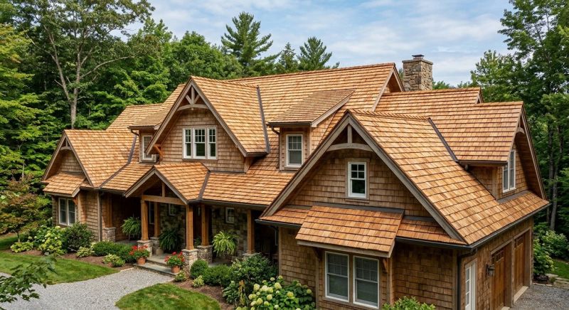 Wood Roofing Installation in Hamden, CT