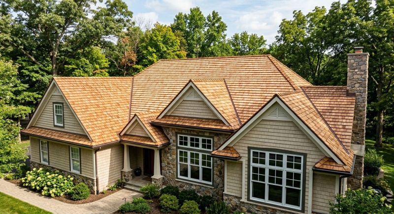Wood Roofing Installation in Madison, CT