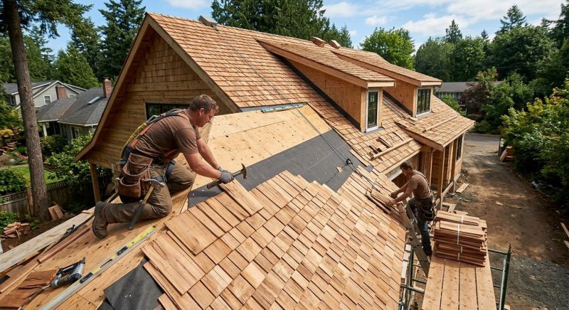 Wood Roofing Installation in North Haven, CT