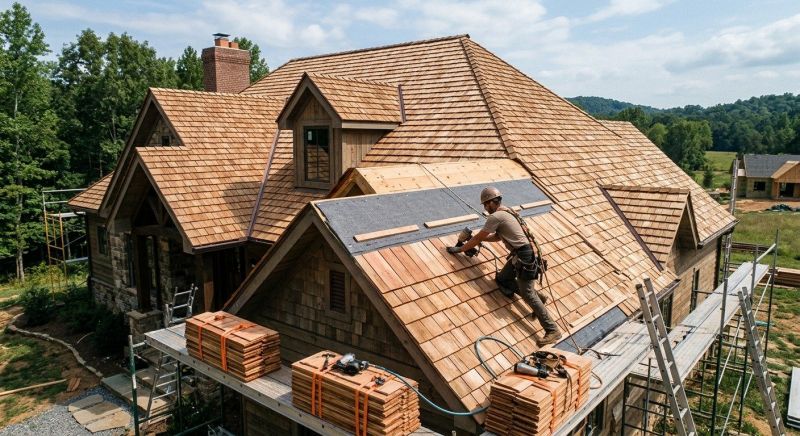 Wood Roofing Installation in Plymouth, CT