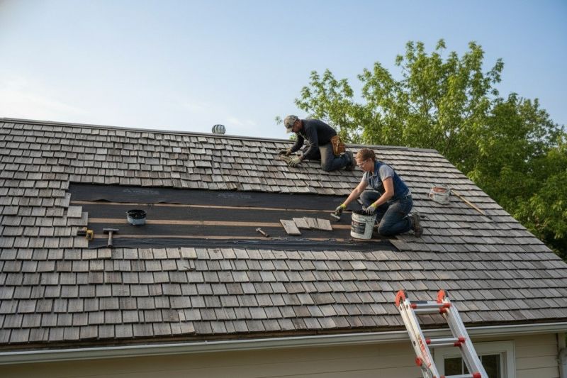 Wood Shake Roof Repair in Bridgeport, CT