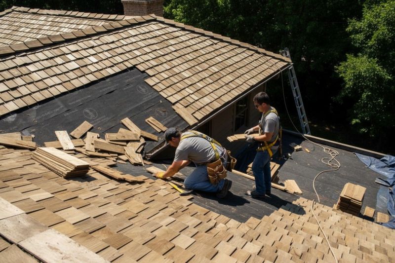 Wood Shake Roof Repair in Sandy Hook, CT