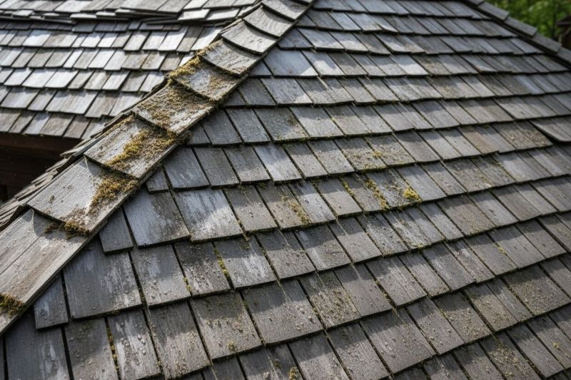 Wood Shake Roof Replacement in Oxford, CT