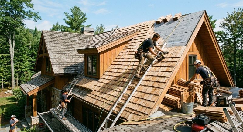 Wood Shake Roof Replacement in West Haven, CT