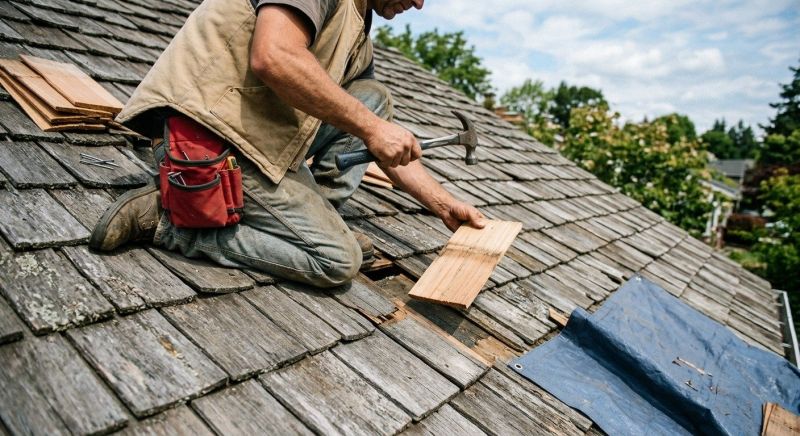 Wood Shingles Repair in Branford, CT