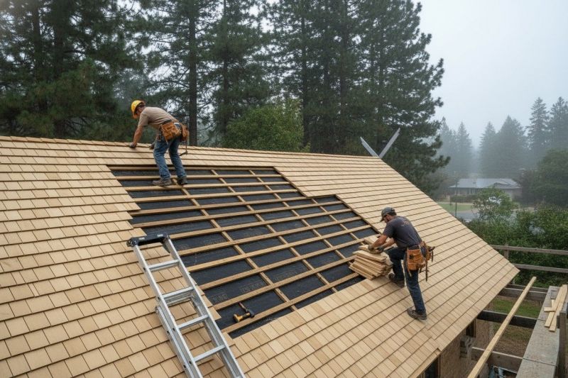 Wood Shingles Repair in Clinton, CT