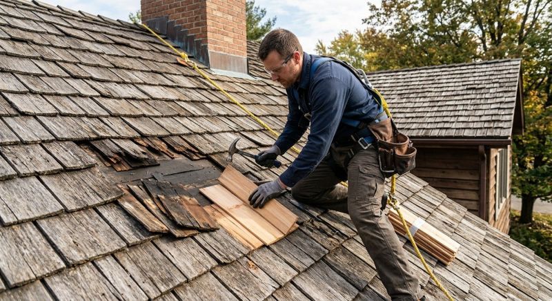 Wood Shingles Repair in Milford, CT
